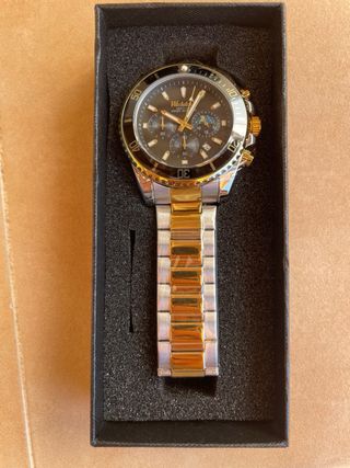 Reloj WISHDOIT Hombre - Dorado y Plateado
