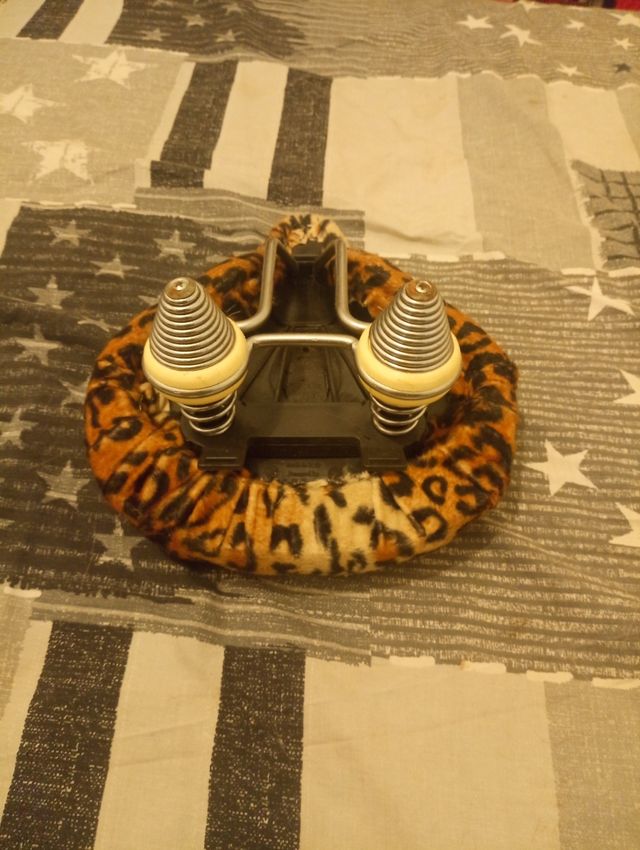 Sillín bici leopardo