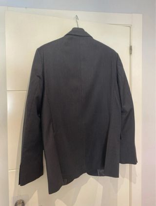 Americana negra raya blanca - Talla 52