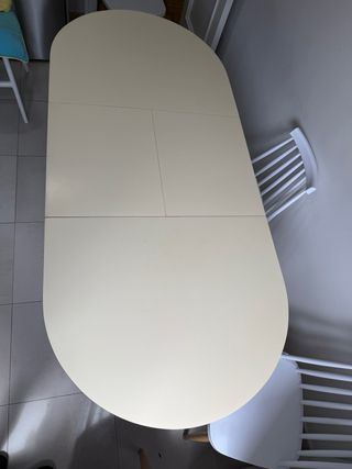 Mesa extensible de comedor
