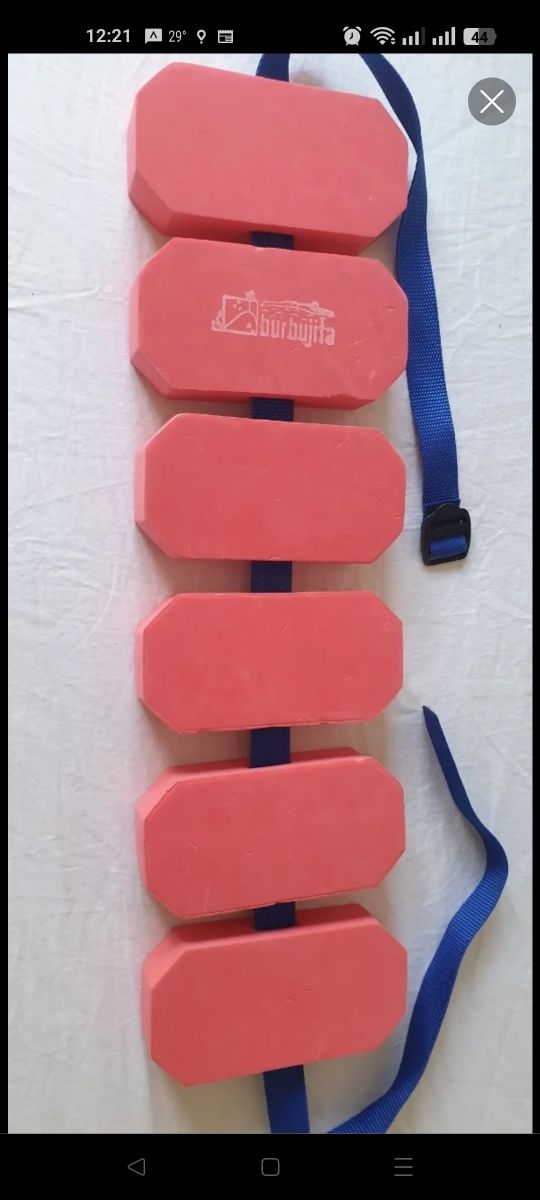 Cinturón flotación niños. Se pueden ir quitando bl