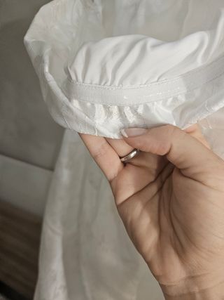 Vestido blanco novia civil