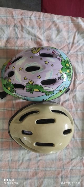 Cascos bici infantil - 2 unidades