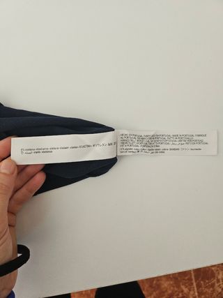 Camiseta Massimo Dutti azul marino - XS