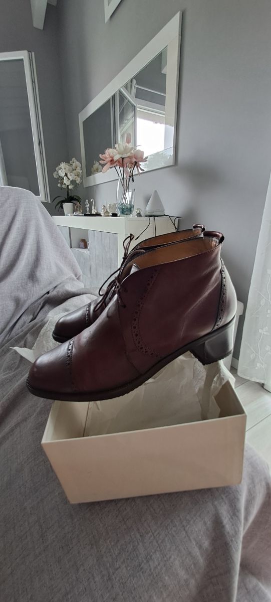 Scarponcini Pelle Marroni - Eleganti