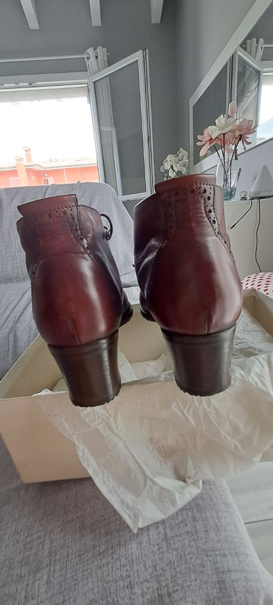 Scarponcini Pelle Marroni - Eleganti