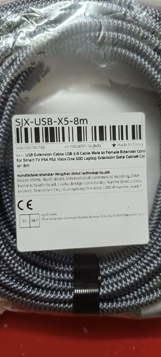 Cable Extensión USB 3.0 - 8m
