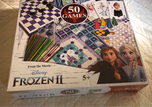 Juego Frozen II 50 Juegos Trefl