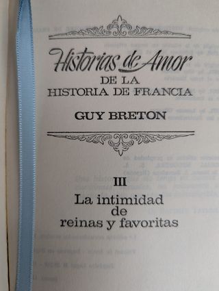 Historias de Amor de la Historia de Francia