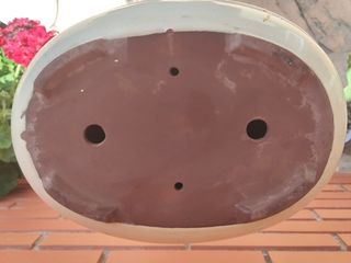 Maceta 30 cm Bonsái Cerámica  Kintsugi.