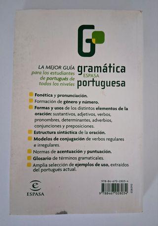 Gramática Portuguesa Espasa