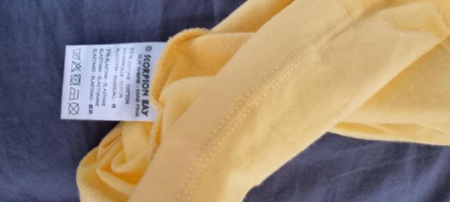 T-shirt gialla Scorpion Bay Tg L