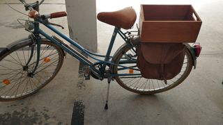 Bicicleta clásica mujer años 70