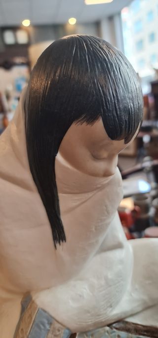 Pareja Inuit Lladró cerámica Escultor Juan Huerta