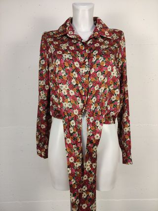 Blusa fiori vintage