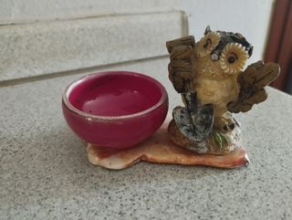 Portavaso Gufetto in ceramica