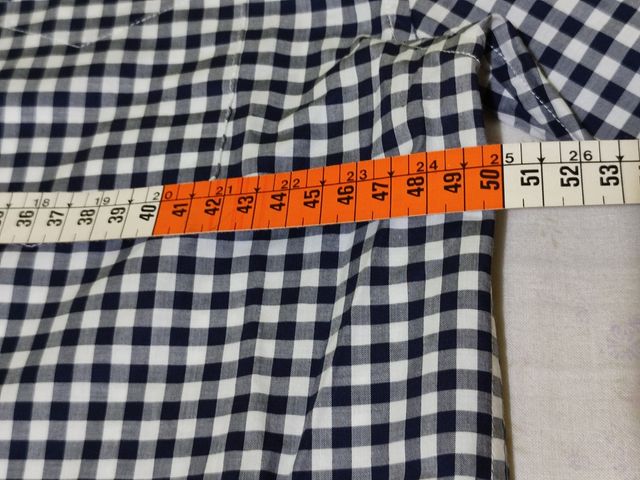 Camisa Fred Perry cuadros azul-blanco