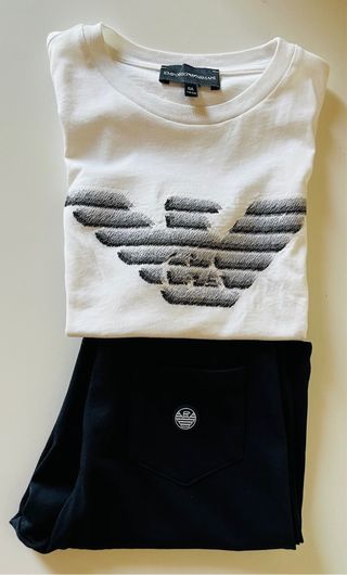 T-shirt & Pantaloni Emporio Armani Bambino