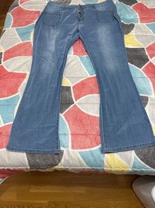 Pantalones campana mujer 2XL