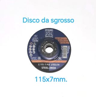 5 dischi da sgrosso 115x7,0x22,23mm