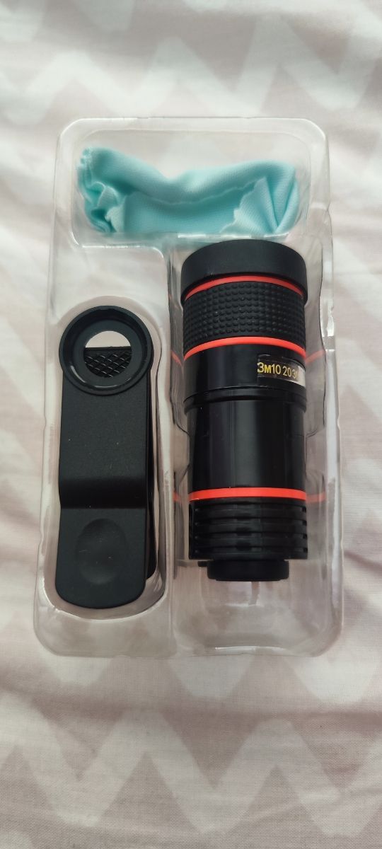 Teleobjetivo móvil 8-12x