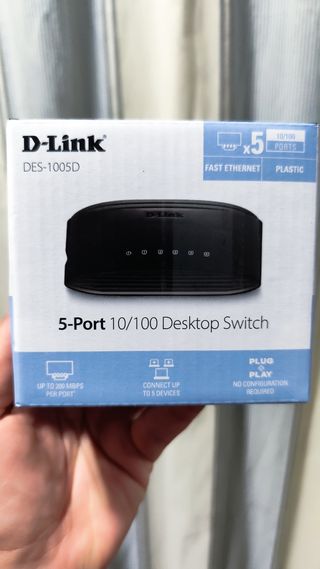 Switch D-Link DES-1005D 5 puertos