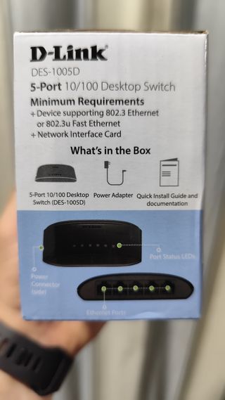 Switch D-Link DES-1005D 5 puertos