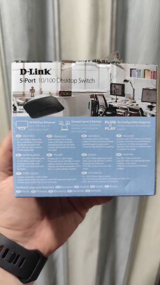 Switch D-Link DES-1005D 5 puertos