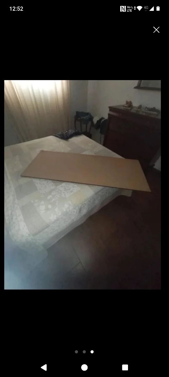 Cuadro decorativo flores rojas