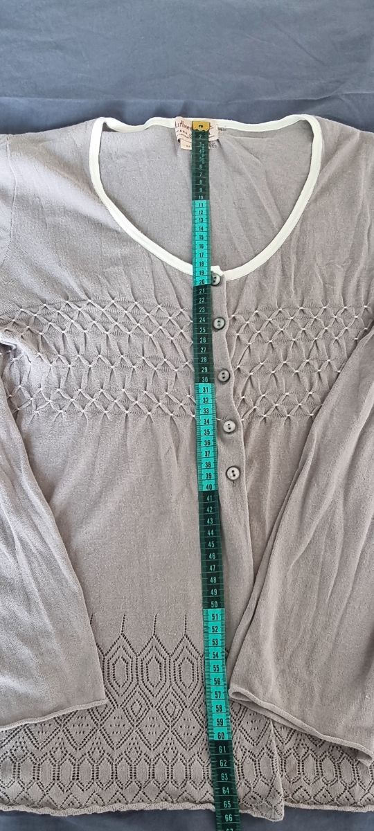 Cardigan Marlboro Classics XXL grigio