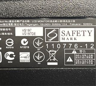 Monitor PC ASUS VS197DE