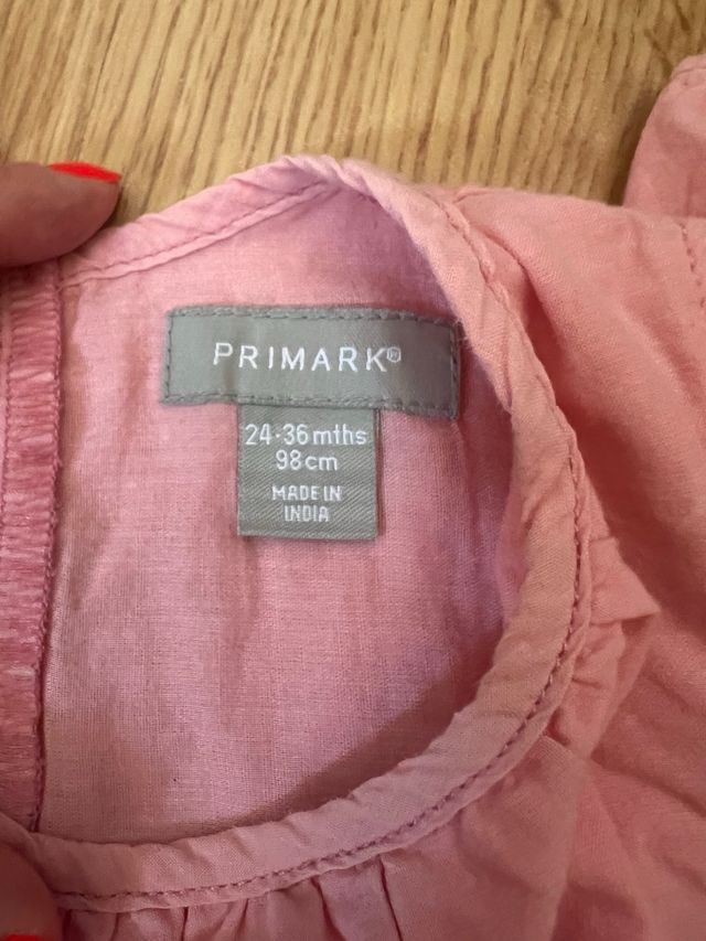 Blusa niña verano 24-36m,