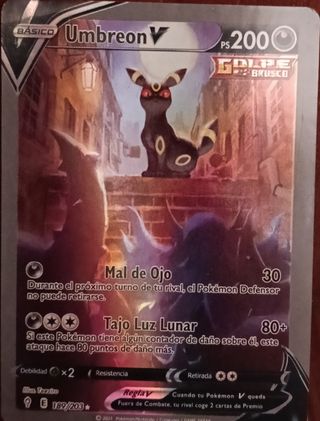 Umbreon V - Pokémon Carta 189/203