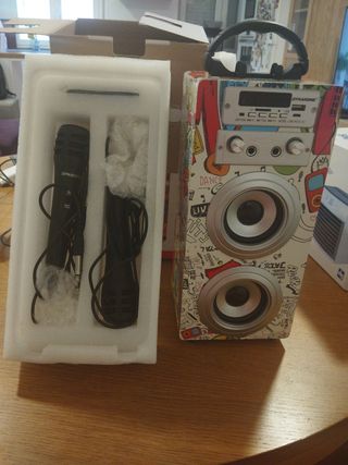 Dynasonic E-025 Karaoke | Altavoz Bluetooth