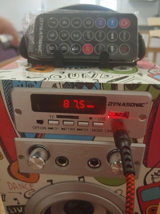 Dynasonic E-025 Karaoke | Altavoz Bluetooth