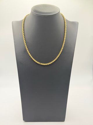 Ref250 Cordon corto de oro de 18k.