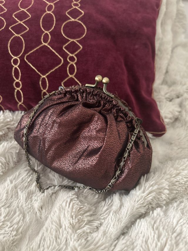 Bolsito bombonera cobre brillante pequeñito