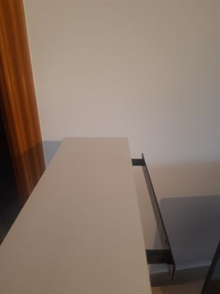 3 Estanterías blancas de madera