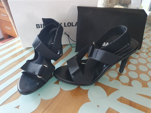 Lola Deportivas Sandalias Bimba Y Lola Negras Zapatillas Bimba Y