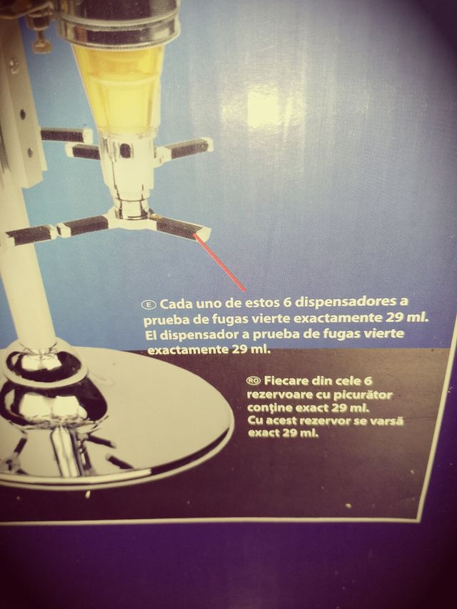 Dispensador bebidas Barinas - Metálico