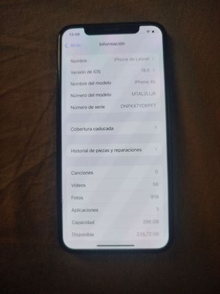 iPhone Xs 256GB SOLO CONSEGNA A MANO A FIRENZE
