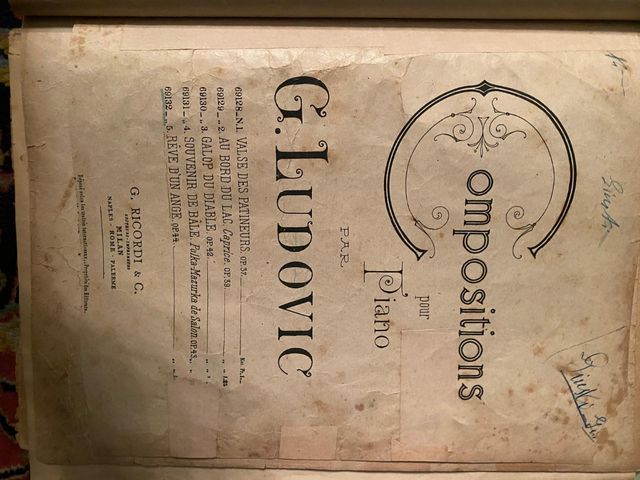 Spartiti musicali antichi: Tosca & Leggenda