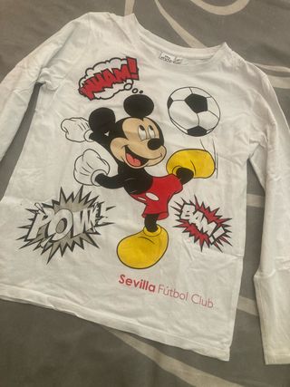 Camiseta Mickey Mouse Sevilla FC 10Y