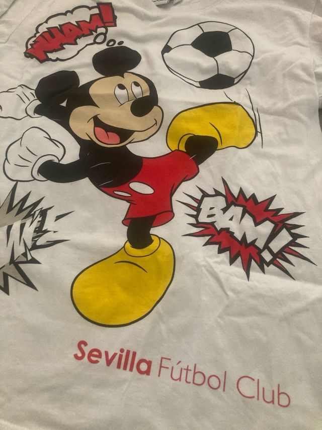 Camiseta Mickey Mouse Sevilla FC 10Y