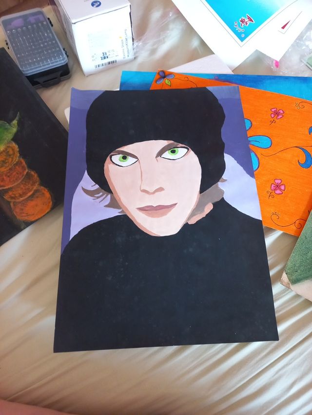 Cuadro acrílico - Retrato