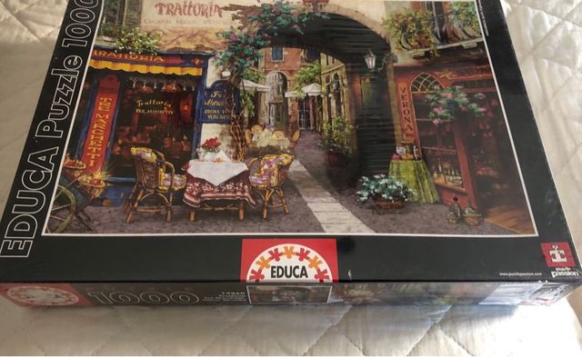 Puzzle 1000 piezas Trattoria Italia