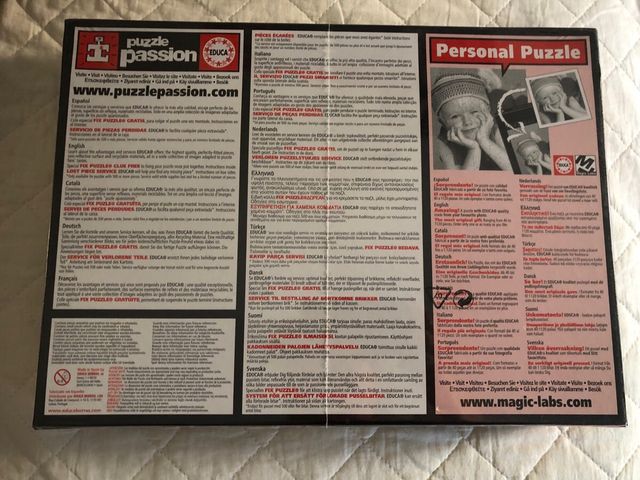 Puzzle 1000 piezas Trattoria Italia