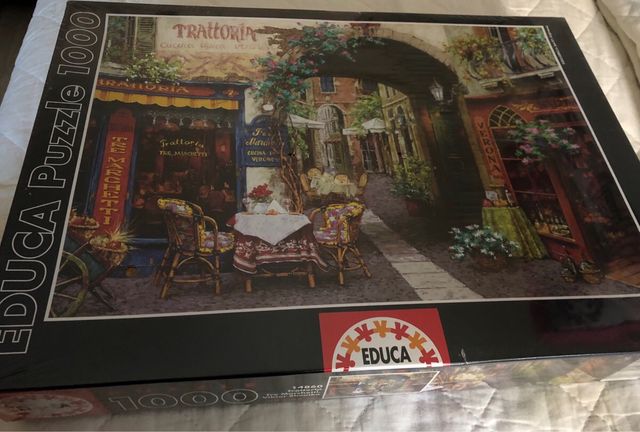 Puzzle 1000 piezas Trattoria Italia