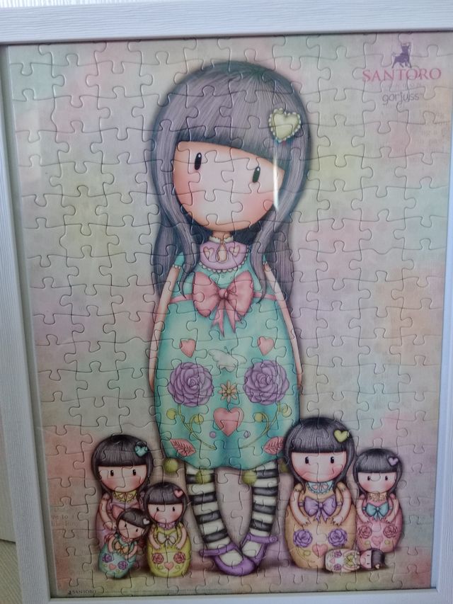 Puzle Gorjuss enmarcado