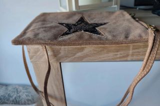 Bolso bandolera marrón